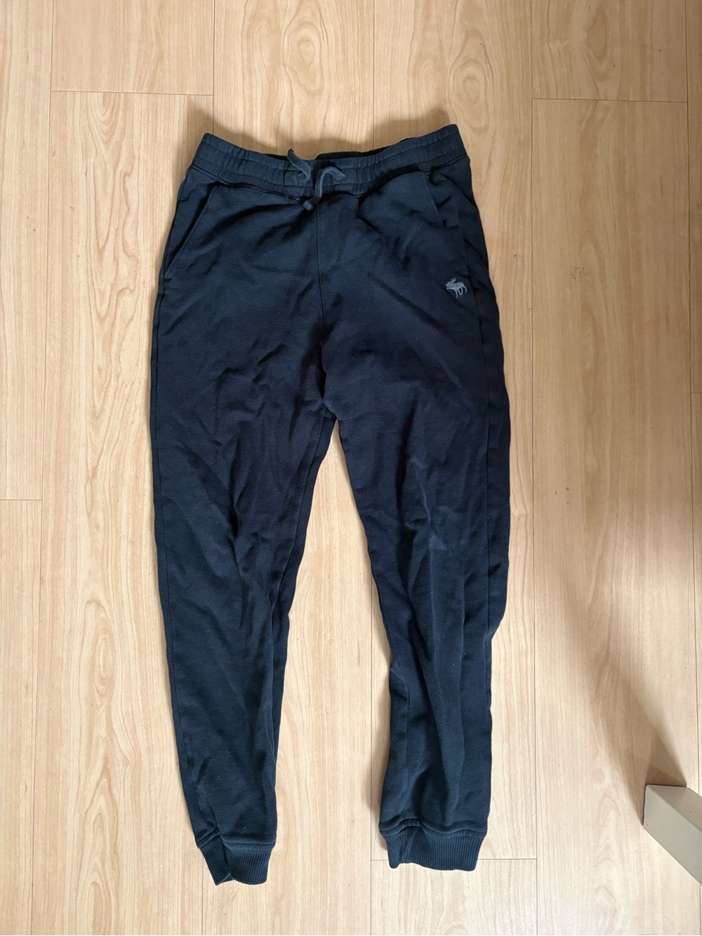Kids Abercrombie & Fitch Black Jogger Sweatpants 11/12